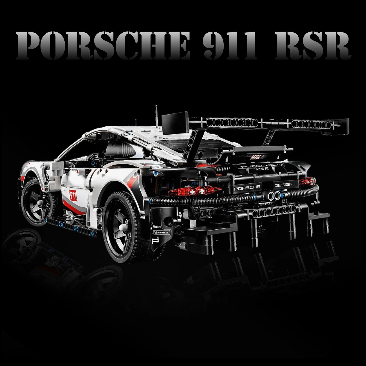 Porsche 911 RSR (1580 Pcs)
