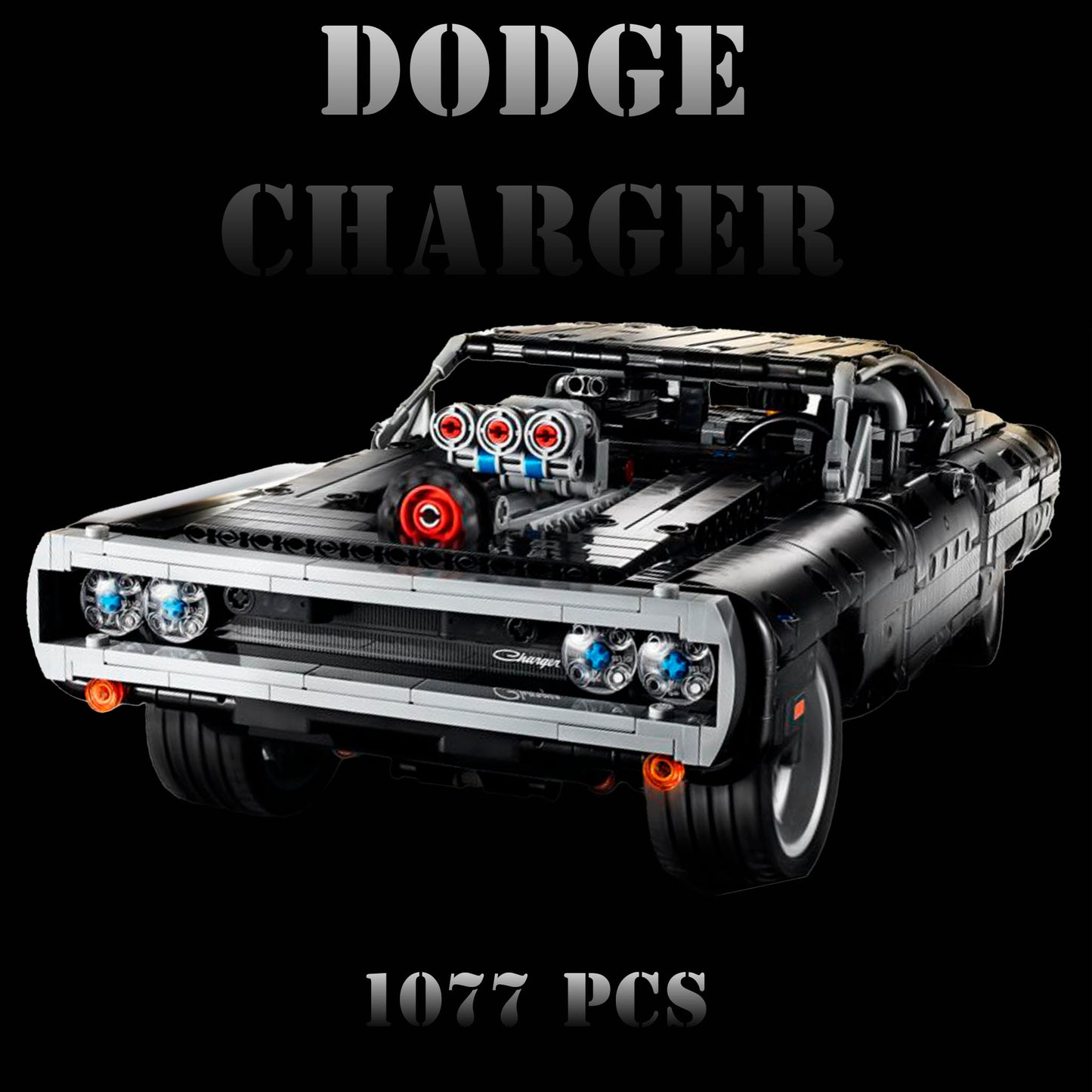 Dodge Charger 1970 - (1077 pcs)