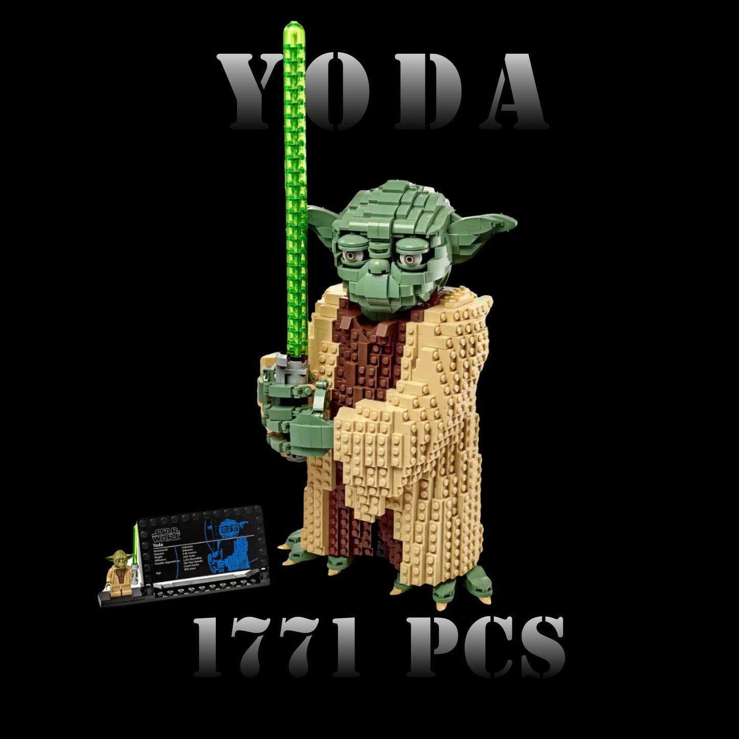Yoda (1771 pieces) – The Legendary Jedi Master for Your Collection!
