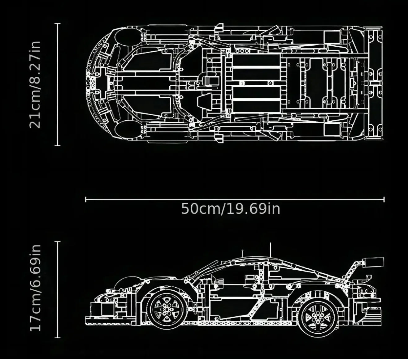 Porsche 911 RSR (1580 Pcs)