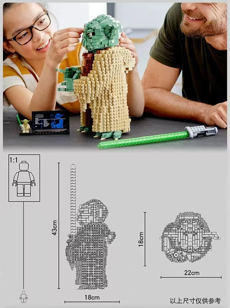 Yoda (1771 pieces) – The Legendary Jedi Master for Your Collection!