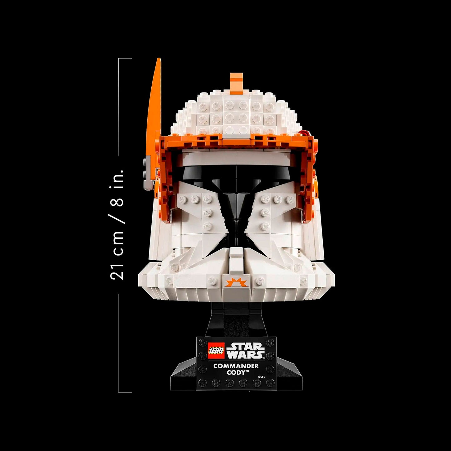 Clone Commander Cody Pilot Helmet (766 Pieces)