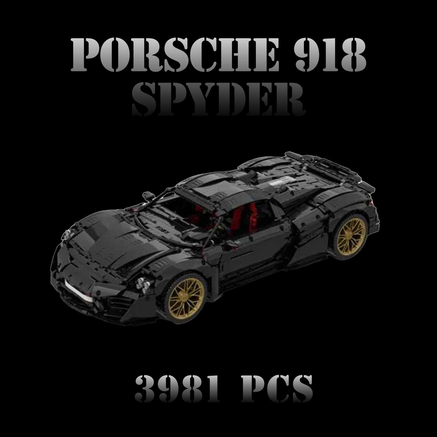 Porsche 918 Spyder (3981 Pcs)