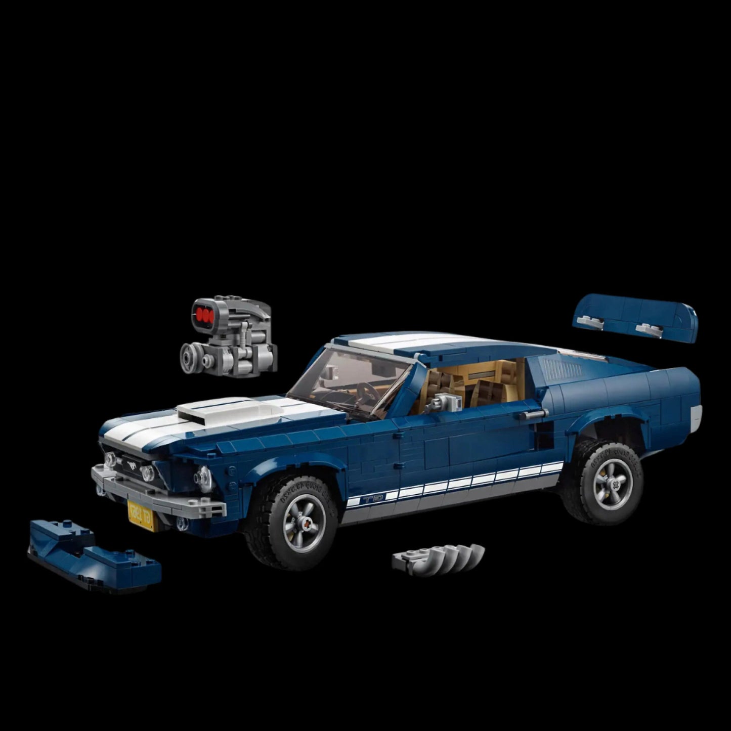 Ford Mustang (1471 Pcs)