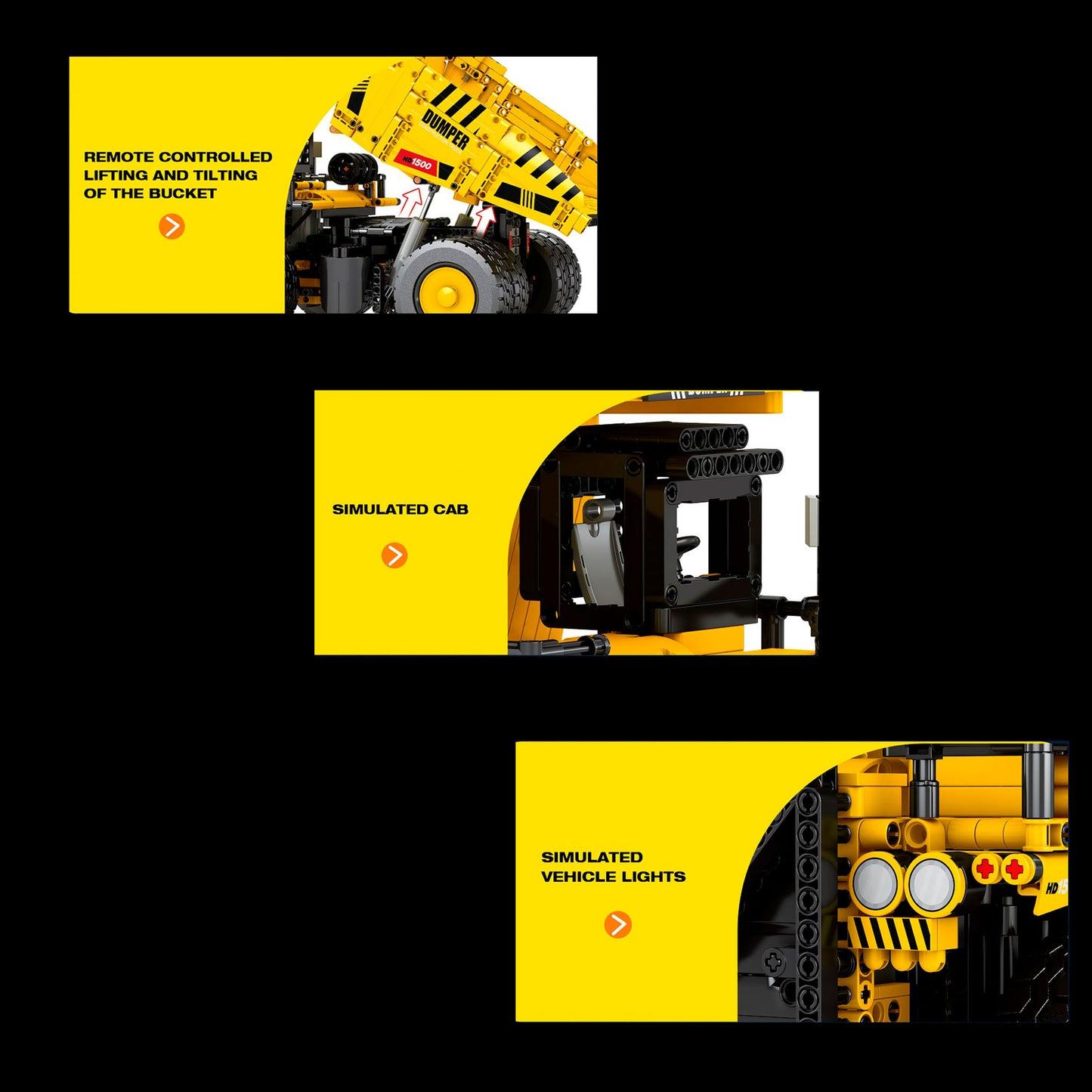 Motorized Mining Truck (1,622 pcs)