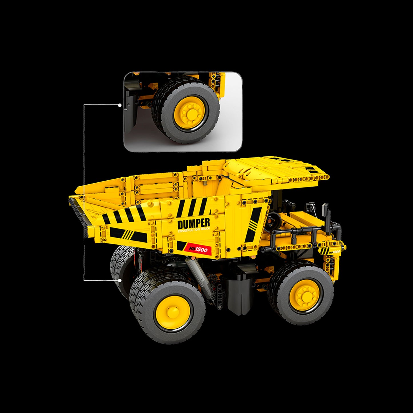 Motorized Mining Truck (1,622 pcs)