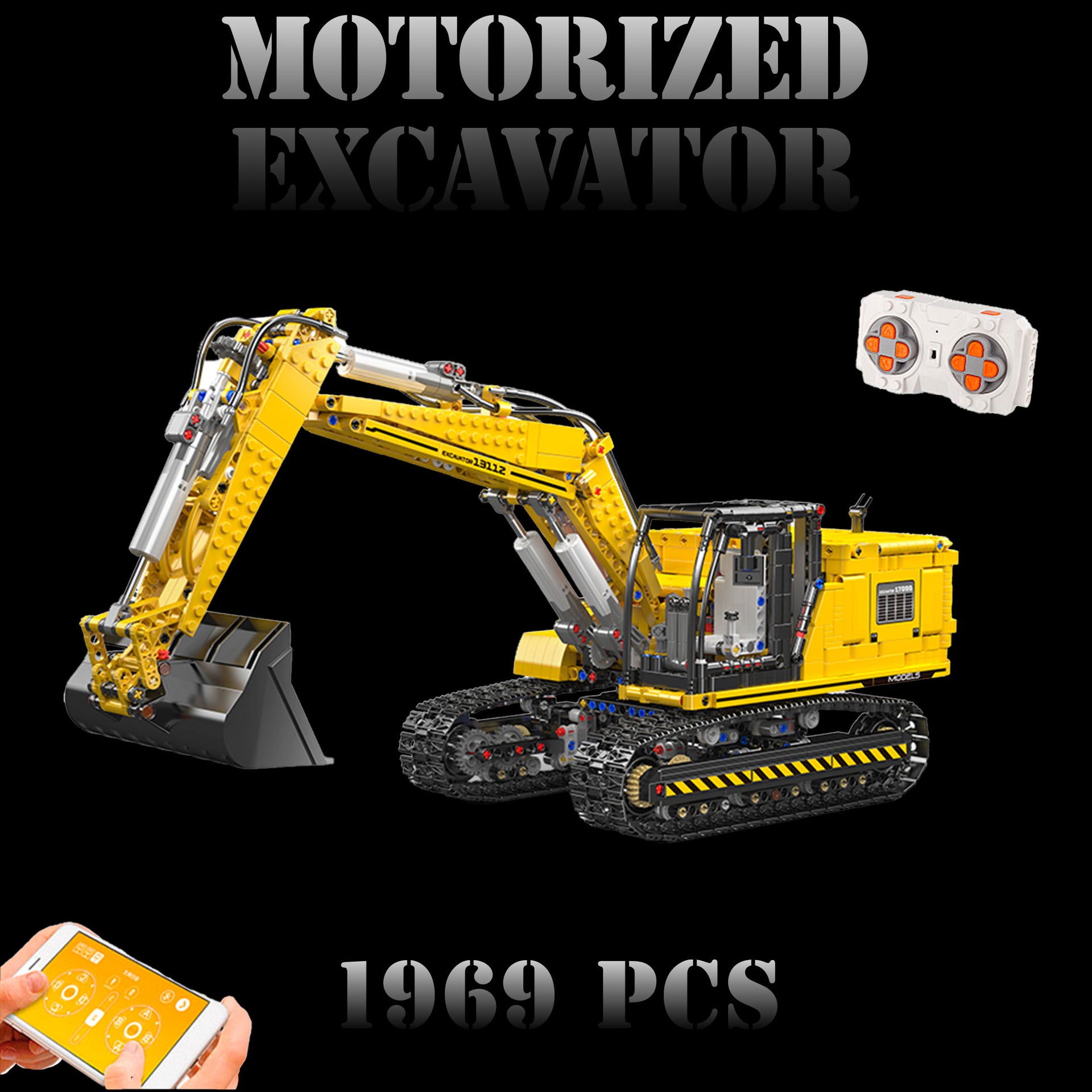 Motorized Excavator (1830 pcs)