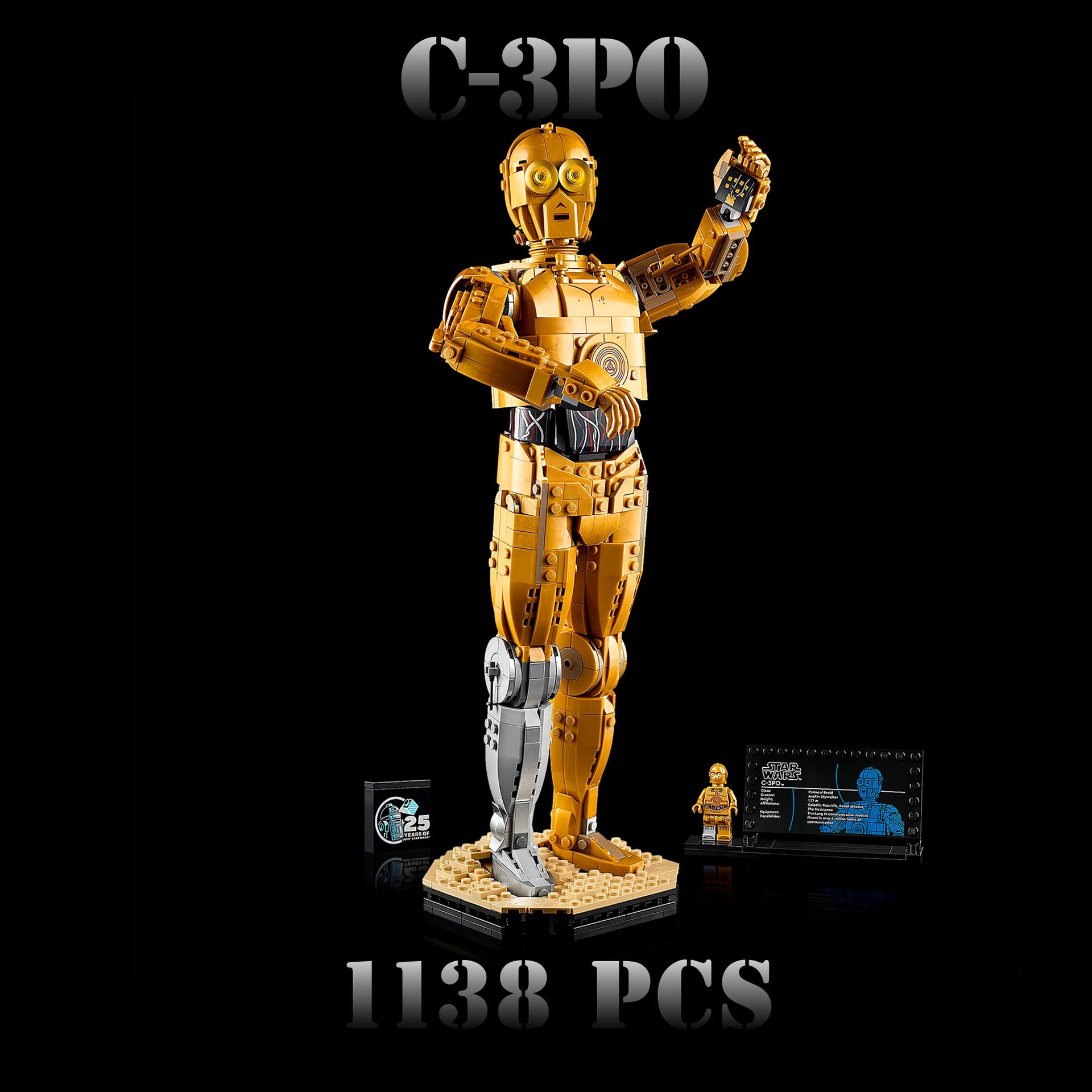 C-3PO (1138 Pieces)