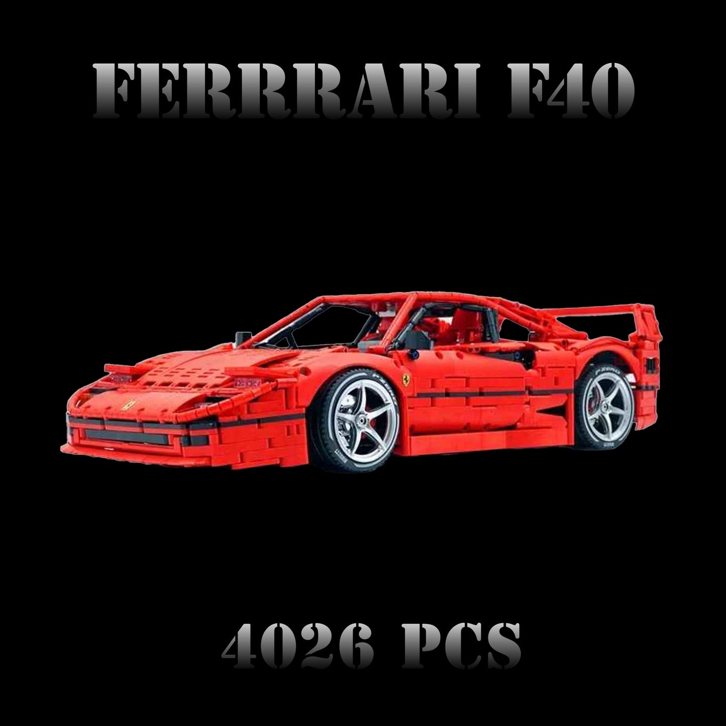 Ferrari F40 (4026 Pcs)