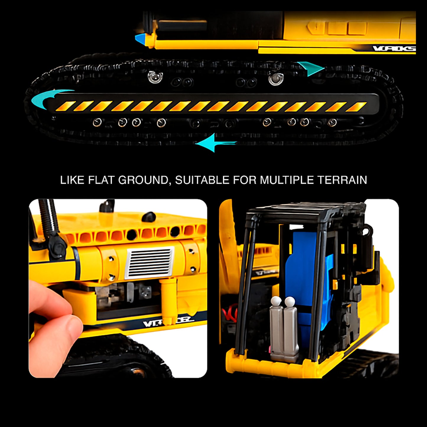Motorized Excavator (1830 pcs)