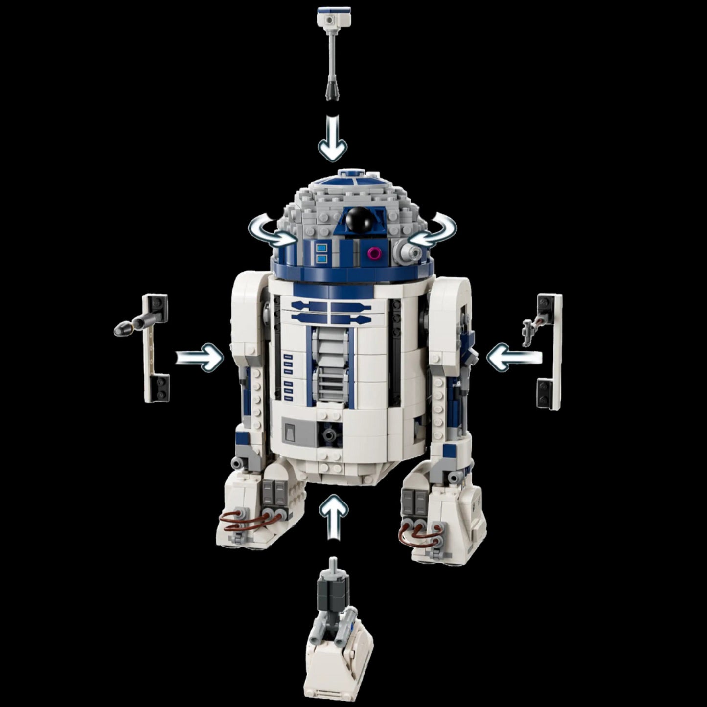 R2-D2 (2314 pieces) – Ultimate Collector's Building Set!