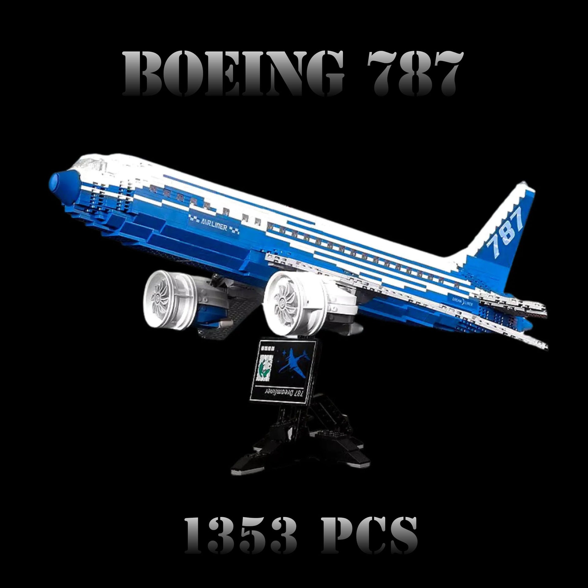 Boeing 787 Dreamliner (1353 Pieces)